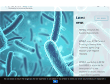 Tablet Screenshot of antabio.com